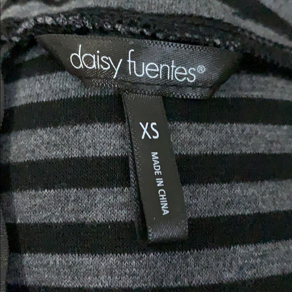 Daisy Fuentes black and grey dress - Picture 3 of 6